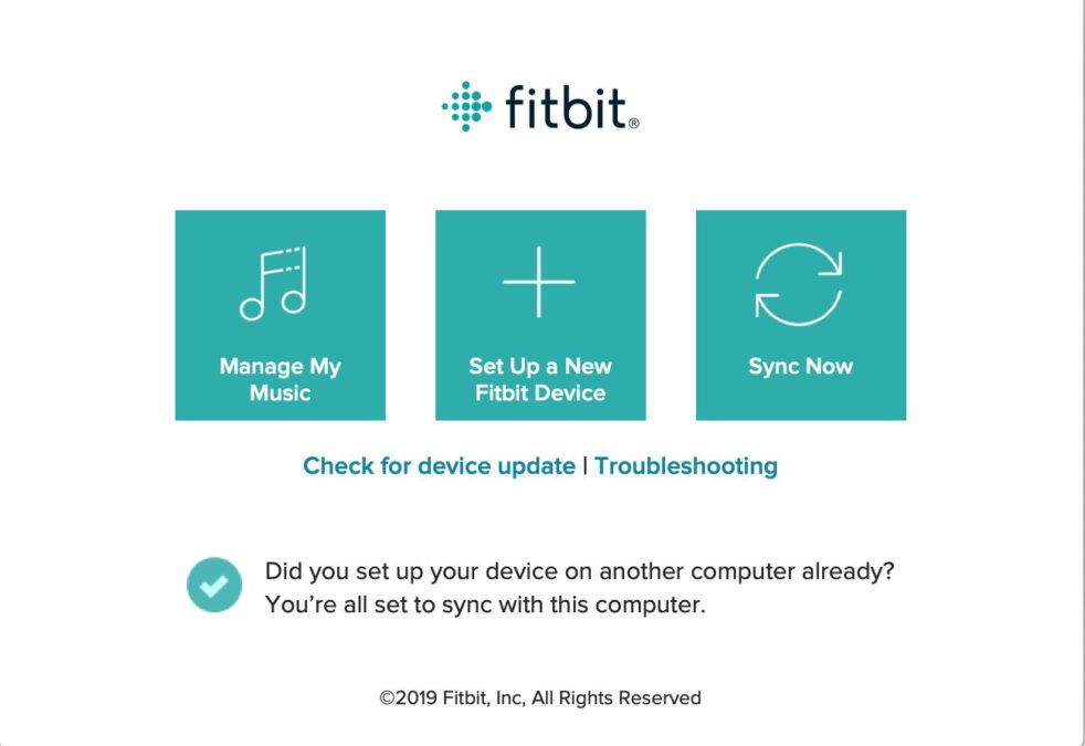 Fitbit connect app download mac